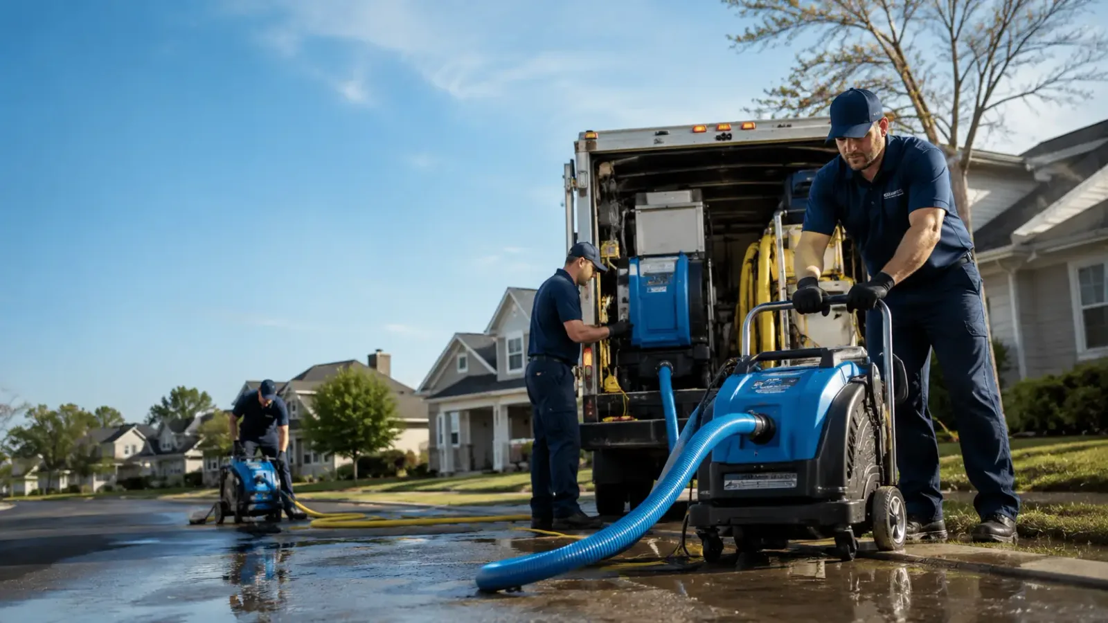 Flood Damage Cleanup in Rescue, CA